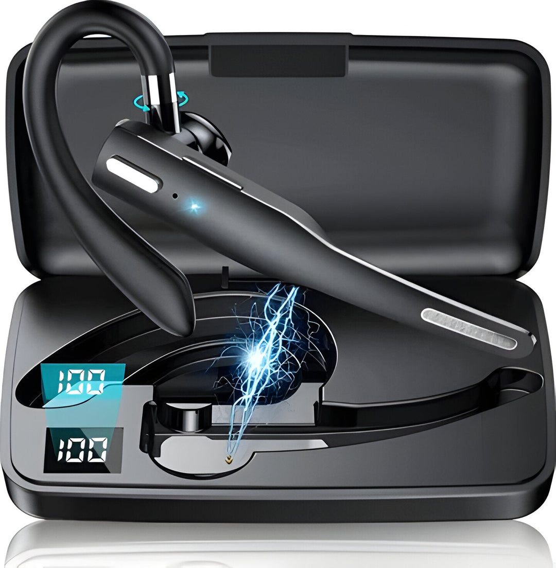 Trucker Dual Mic Wireless Bluetooth 5.1 Noise Cancelling Headset and Earpiece