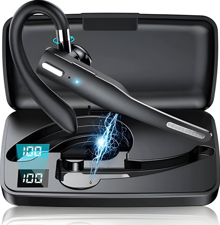 Trucker Dual Mic Wireless Bluetooth 5.1 Noise Cancelling Headset and Earpiece