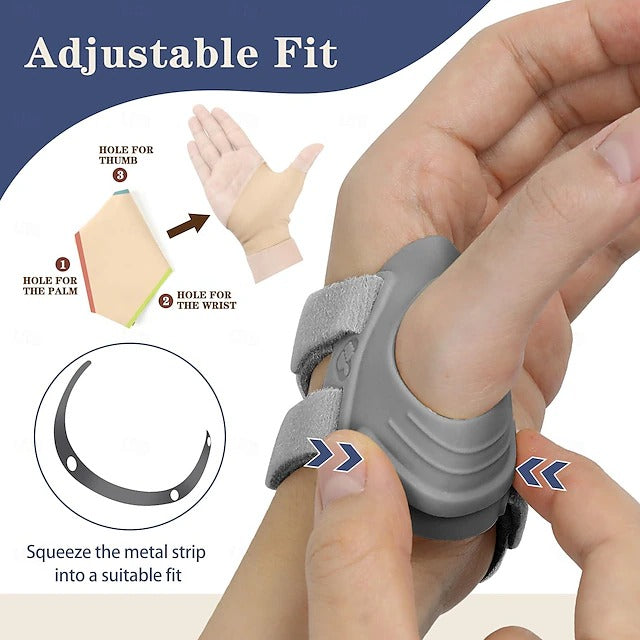 Thumb Support Strap with Adjustable Hook and Loop Closure for Men and Women