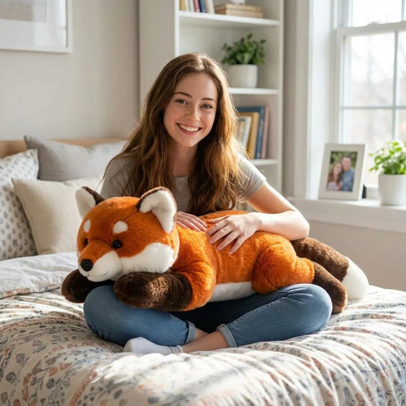 Weighted Plush Stuffed Animal for Calming Comfort