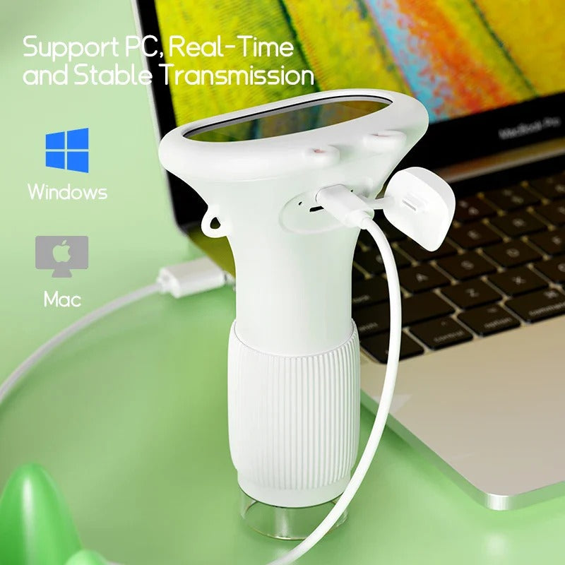 Kids Handheld Science Microscope with 1000X Zoom for Nature Exploration
