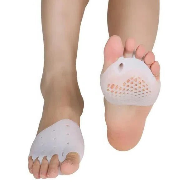 Gel Forefoot Pad with Five-Toe Spreading Slots