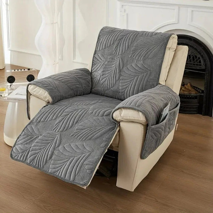 Recliner Chair Cover with Patterned Fabric