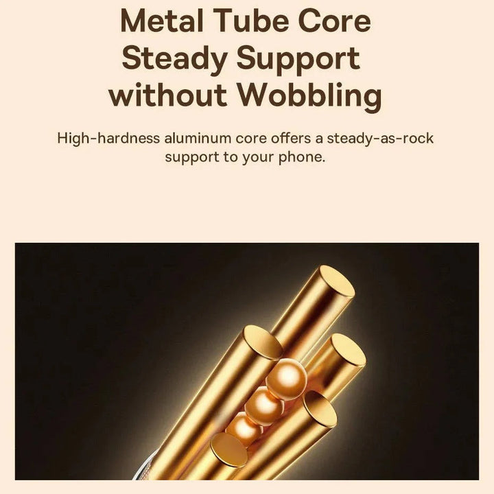 Wearable Phone Holder with Flexible Arm and 360 Degree Rotation