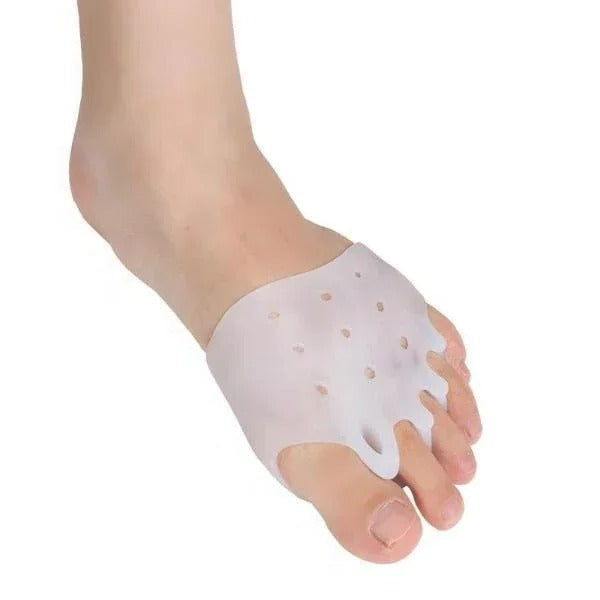 Gel Forefoot Pad with Five-Toe Spreading Slots