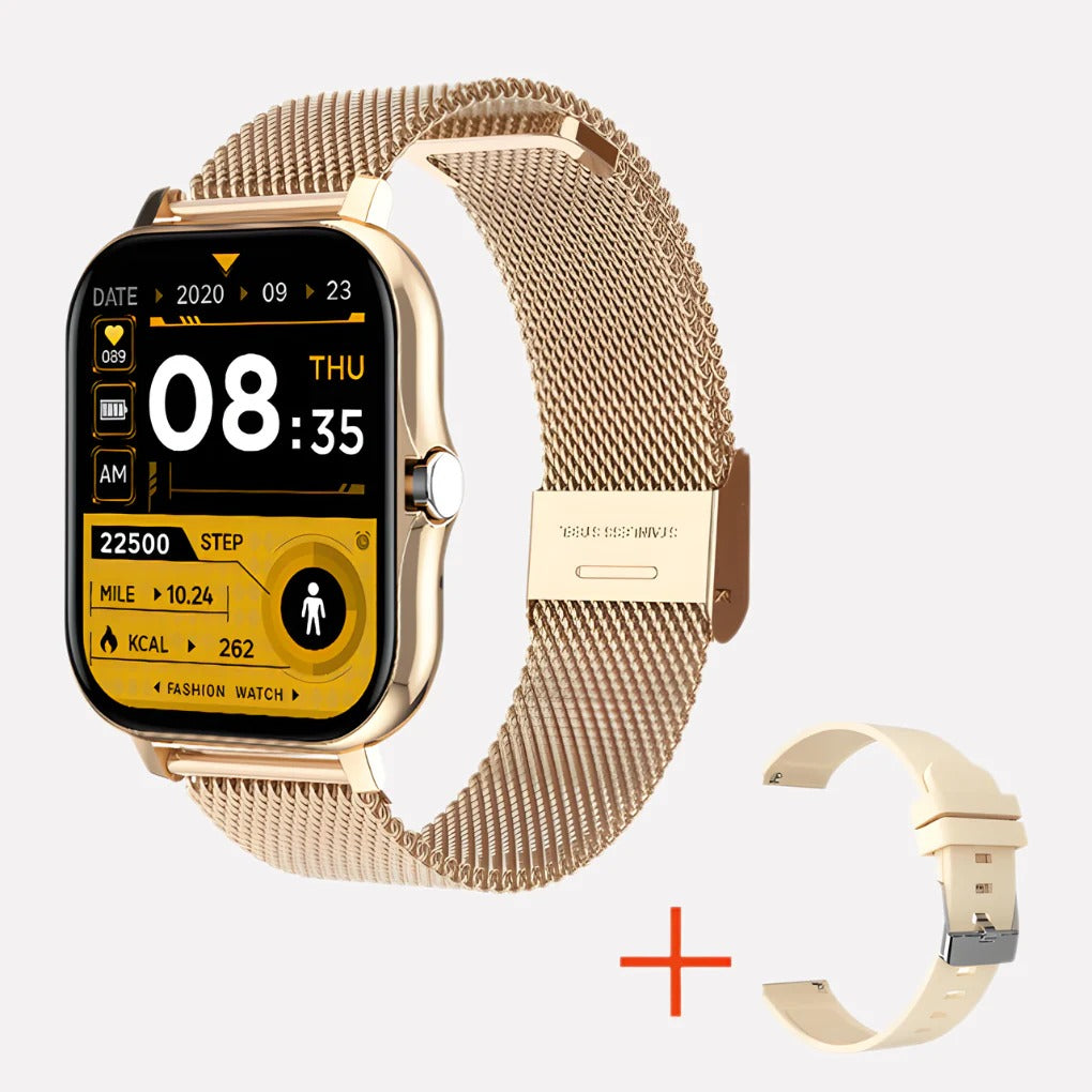 Daily Wear Smart Watch with Built-In GPS and Automatic Fall Detection