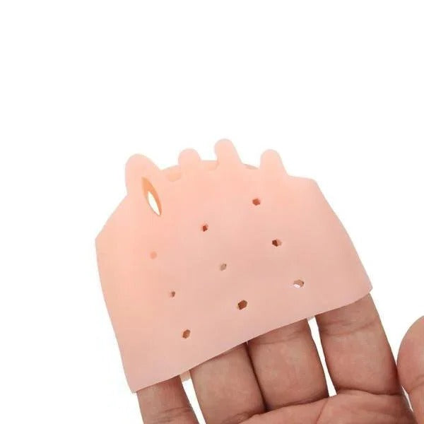 Gel Forefoot Pad with Five-Toe Spreading Slots