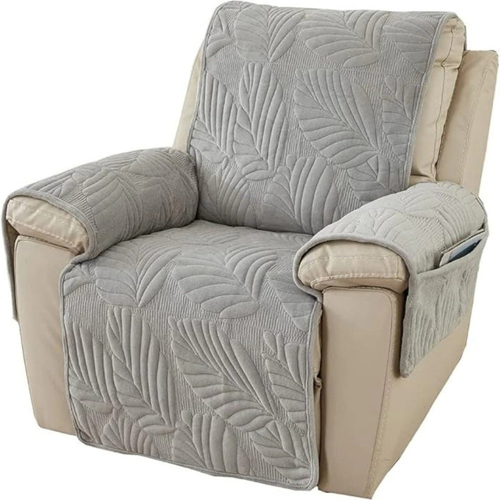 Recliner Chair Cover with Patterned Fabric