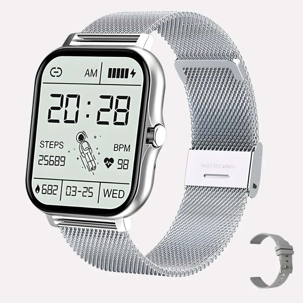 Daily Wear Smart Watch with Built-In GPS and Automatic Fall Detection