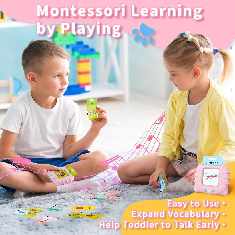 Interactive Talking Flash Cards for Kids Learning and Development