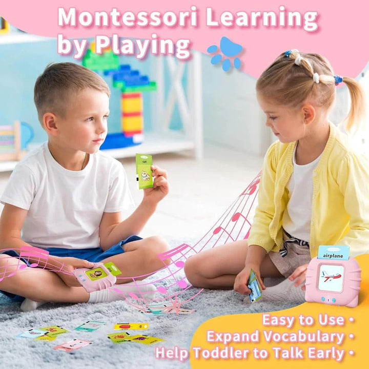 Interactive Talking Flash Cards for Kids Learning and Development