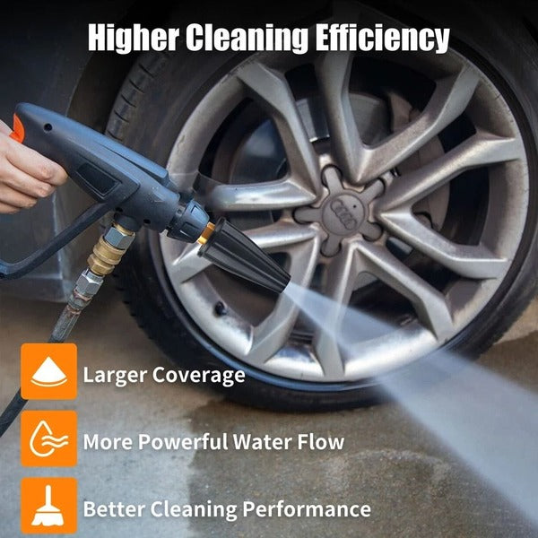 High Pressure Turbo Spray Nozzle with Rotating Tip for Pressure Washers