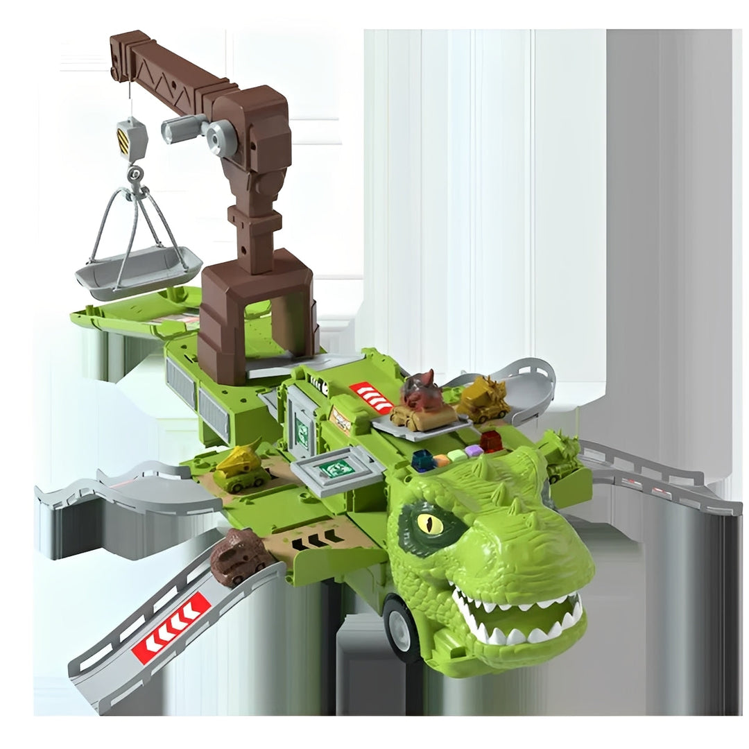 Dual Dinosaur Truck and 2-in-1 Creature Toy