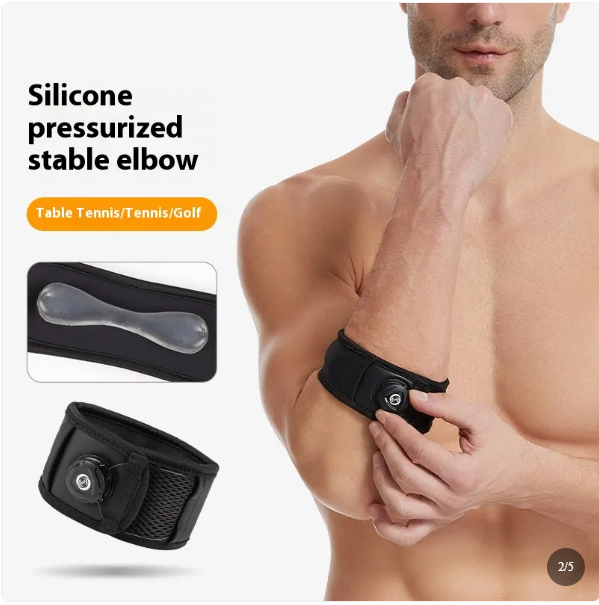 Adjustable Elbow Brace with Dial Fit Control