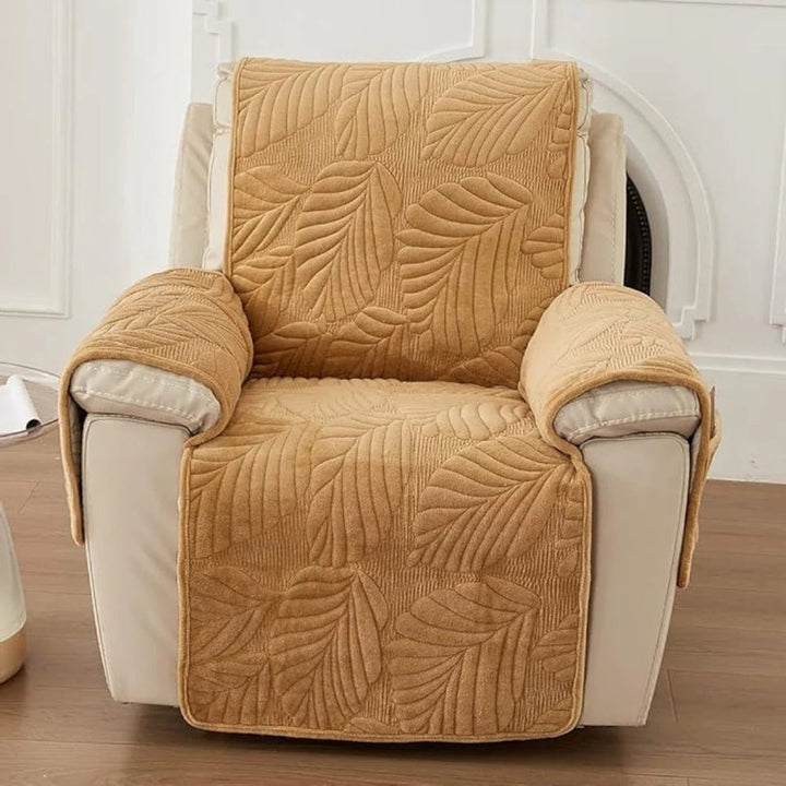 Recliner Chair Cover with Patterned Fabric