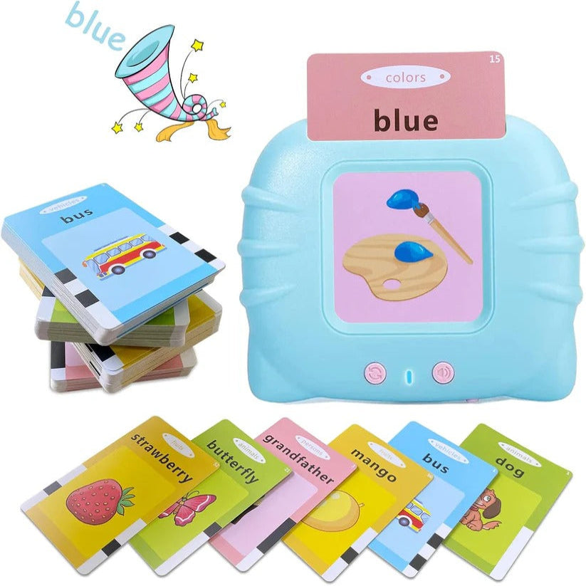 Interactive Talking Flash Cards for Kids Learning and Development