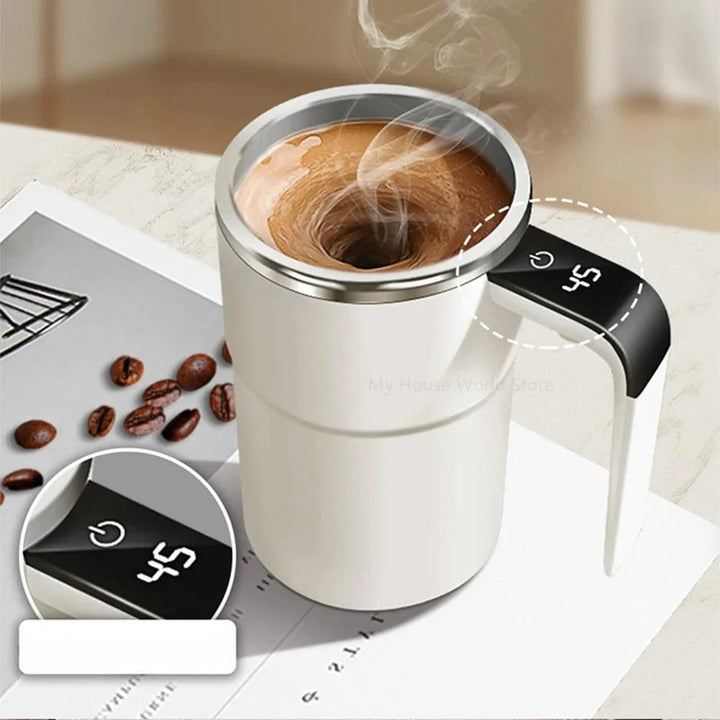 Electric Self Stirring Mug with Rechargeable Battery