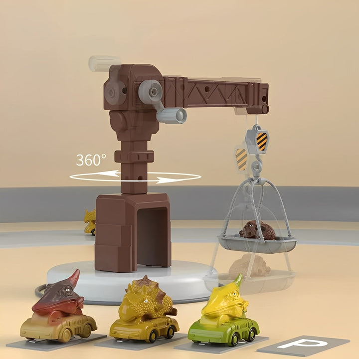 Dual Dinosaur Truck and 2-in-1 Creature Toy