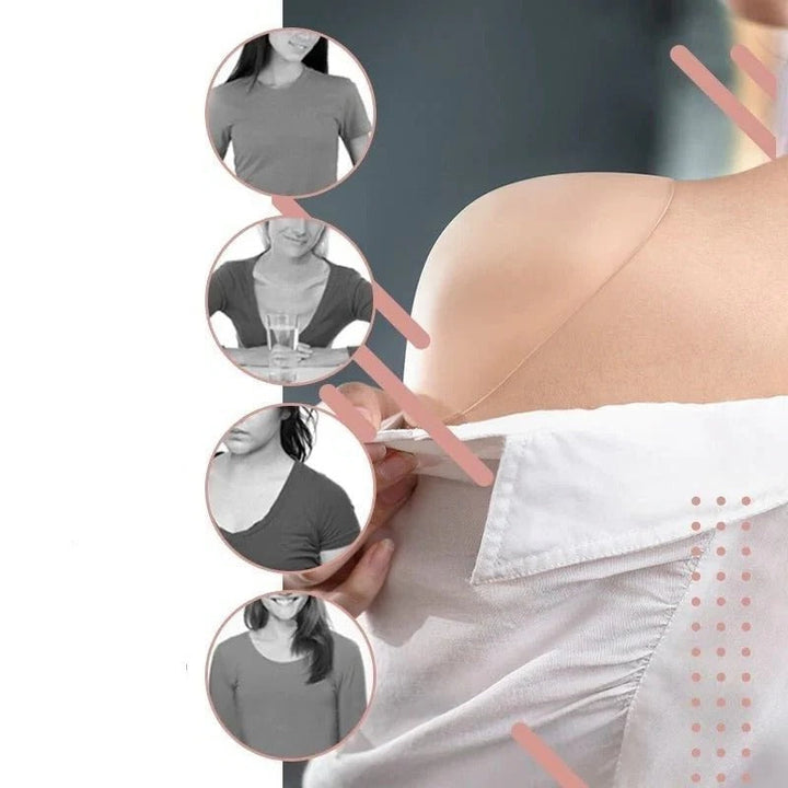 Anti Slip Shoulder Pads for Women, Invisible Design