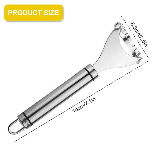 Stainless Steel Corn Stripper with Ergonomic Handle for Fresh Cobs