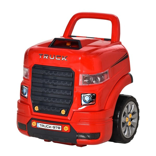 Kids Truck Engine Toy Set for Car Repair and Maintenance Play