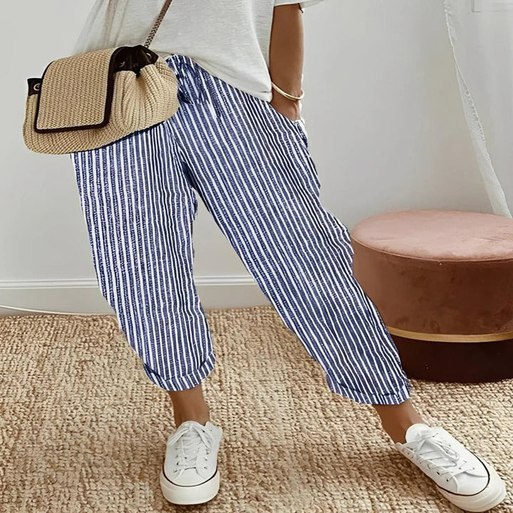 Moisture Wicking Cotton Trousers for Active Wear