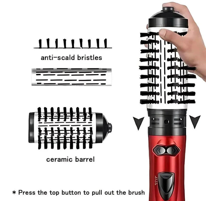 Hot Air Rotating Brush for Hair Drying and Volumizing