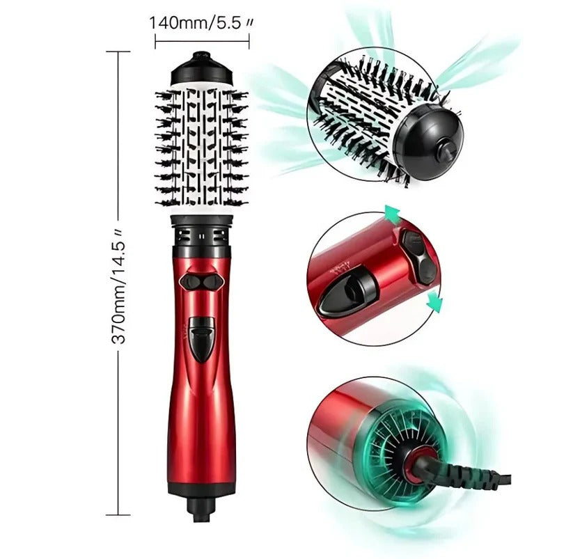 Hot Air Rotating Brush for Hair Drying and Volumizing