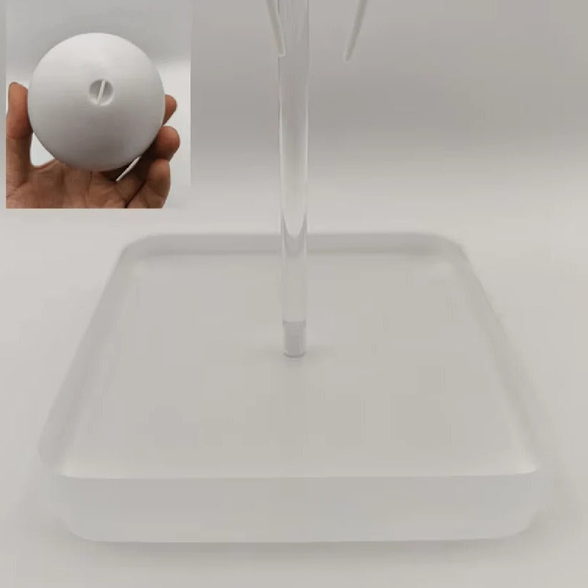RGB colour Changing Jellyfish Lamp with Voice Control and LED Lighting
