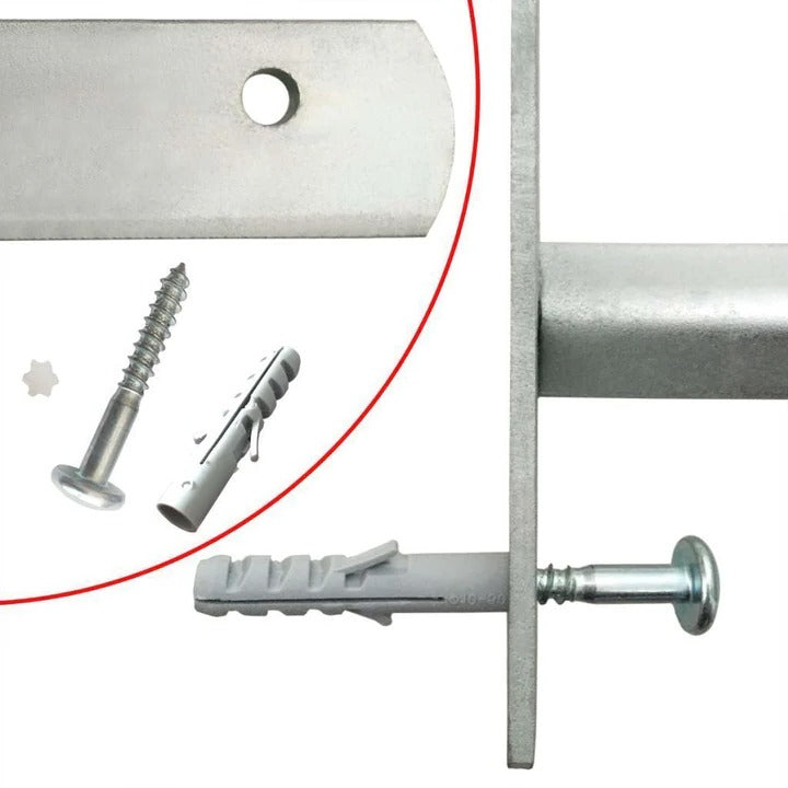 Adjustable Safety Grille for Windows with 3 Crossbars