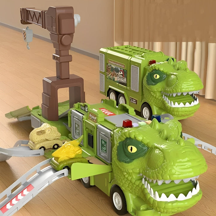 Dual Dinosaur Truck and 2-in-1 Creature Toy
