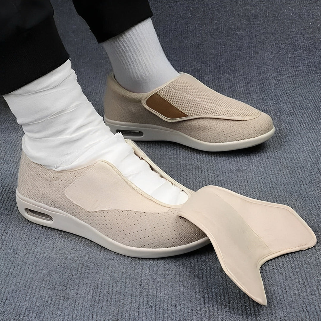 Wide Orthopaedic Slip On Shoes with Memory Foam Insole