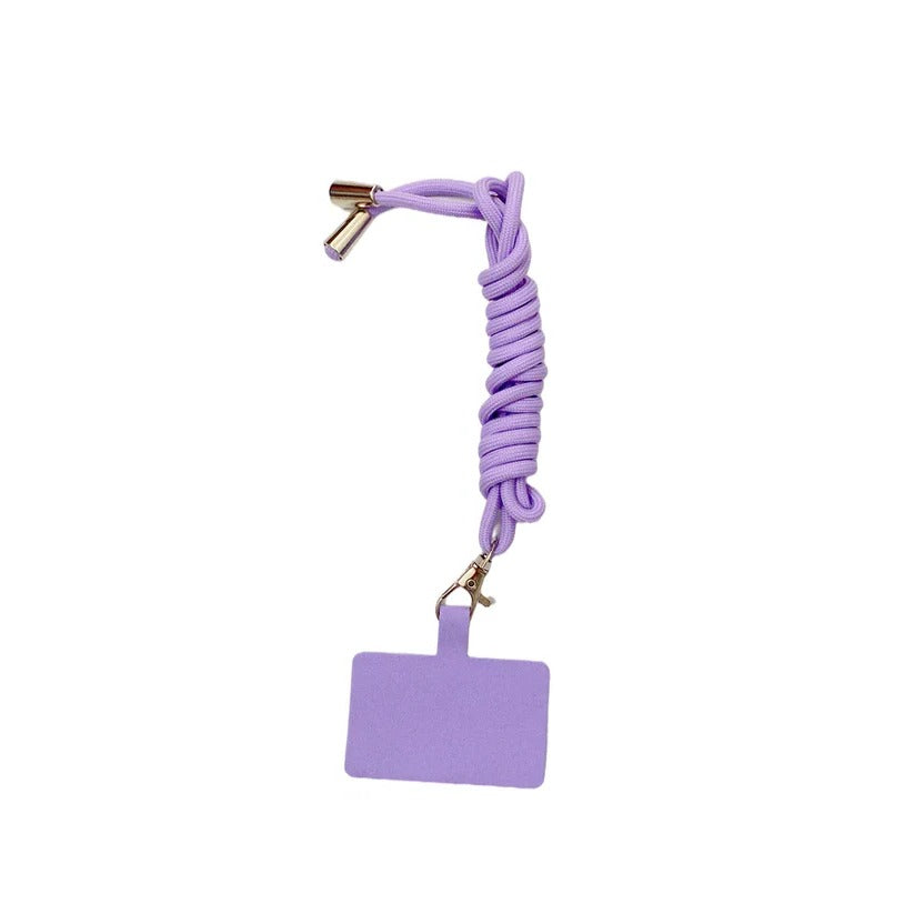 Adjustable Neck Strap Phone Holder with Crossbody Carry Design