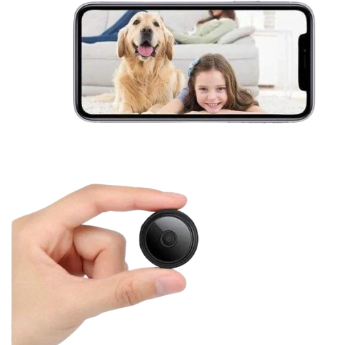 Mini Wireless Magnetic Camera with Audio and Video Live Feed