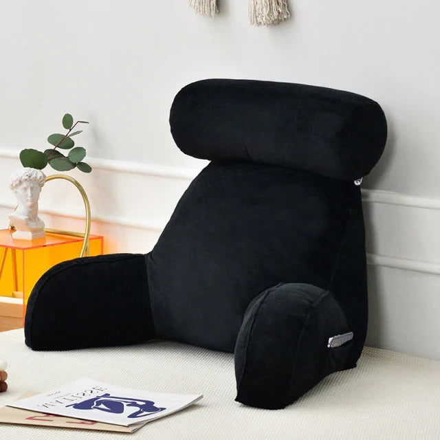 Reading Bed Pillow with Arms