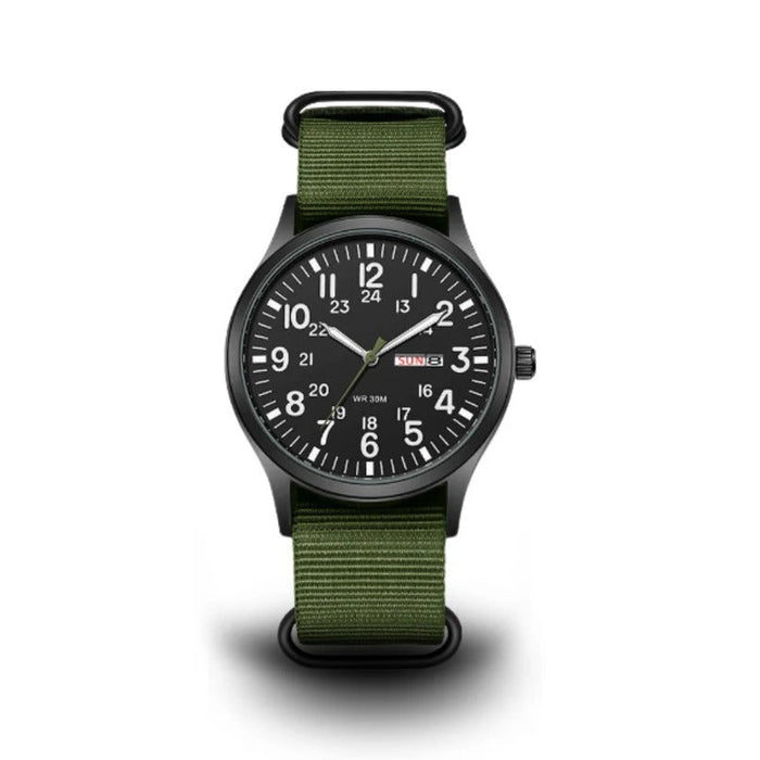 Mens Waterproof Outdoor Watch with Scratch Resistant Case