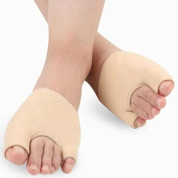 Elastic Half-Toe Foot Sleeve with Big Toe Loop
