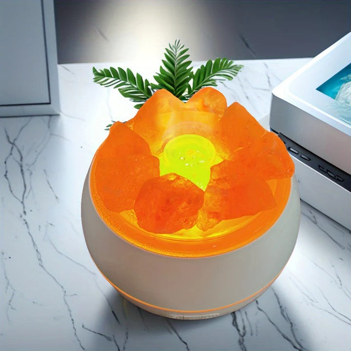 3 in 1 Salt Lamp Essential Oil Diffuser