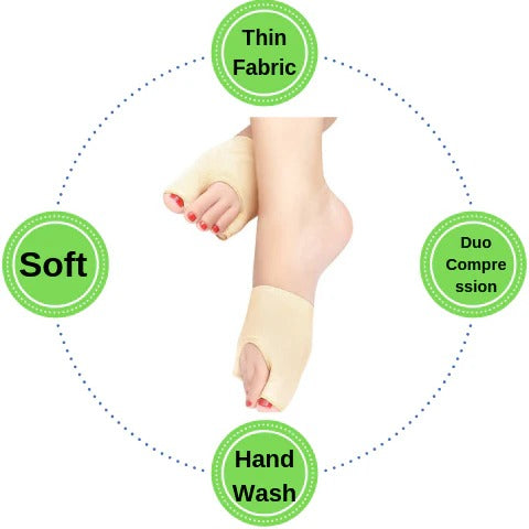 Elastic Half-Toe Foot Sleeve with Big Toe Loop