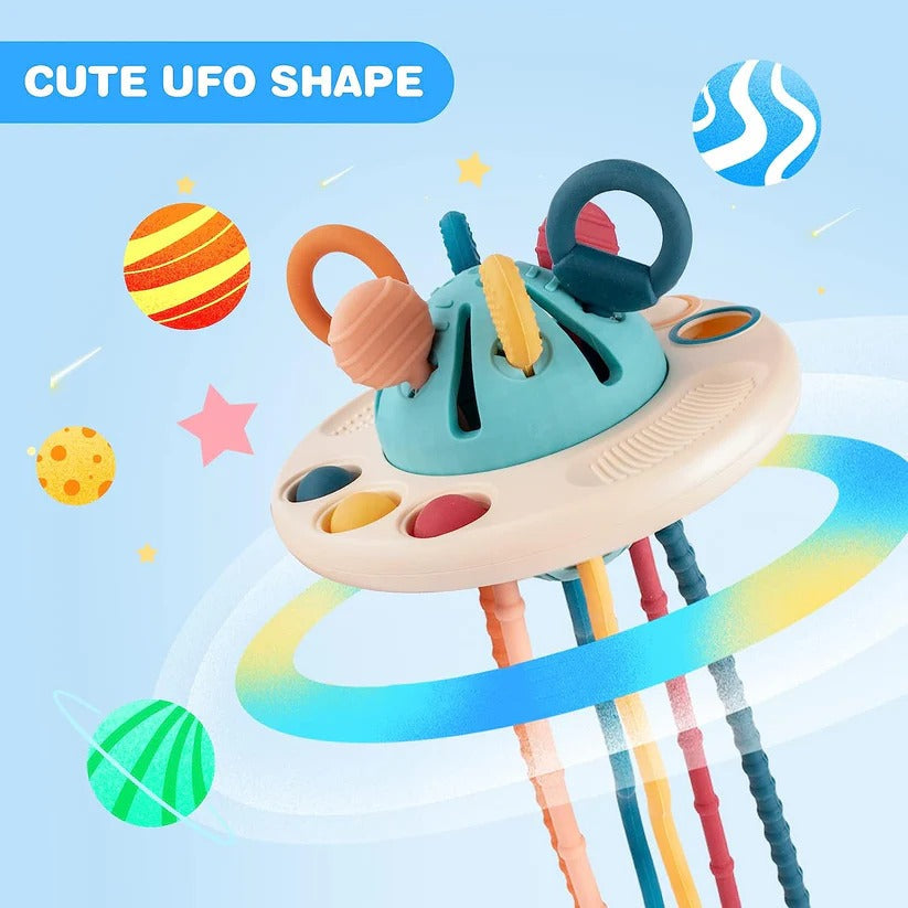 Portable Silicone Sensory Activity Toy for Toddlers