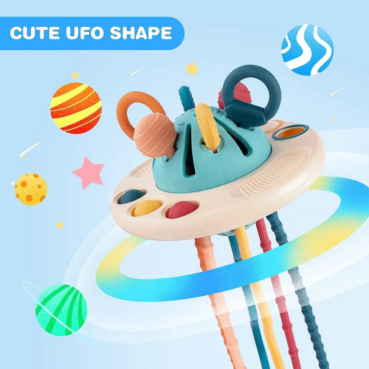 Portable Silicone Sensory Activity Toy for Toddlers