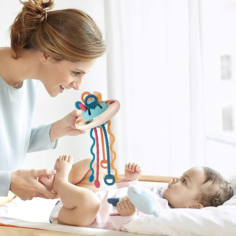 Portable Silicone Sensory Activity Toy for Toddlers