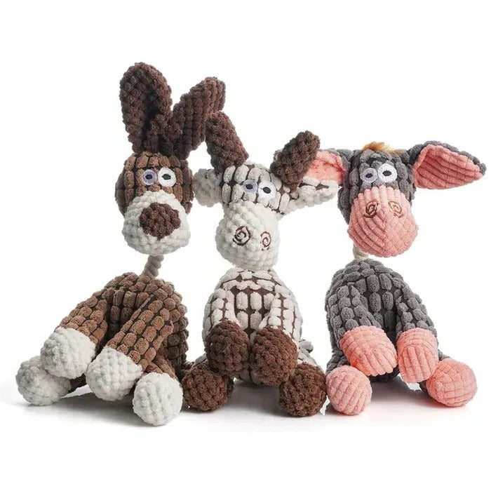 Iron Stitch Squeaky Beast and Eternal Predator Plush