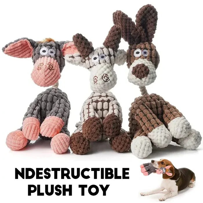 Iron Stitch Squeaky Beast and Eternal Predator Plush