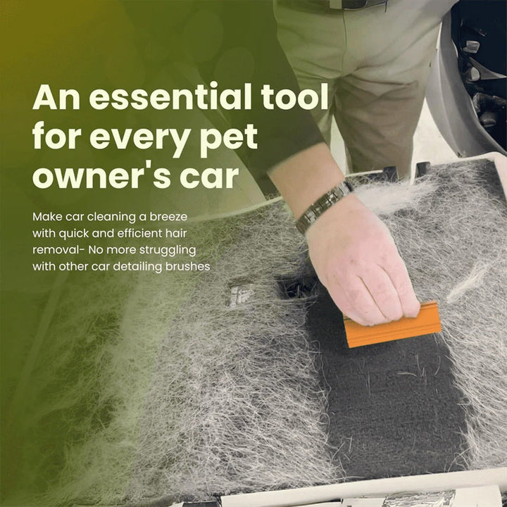 Pet Hair Removal Tool for Car Interiors and Furniture Upholstery
