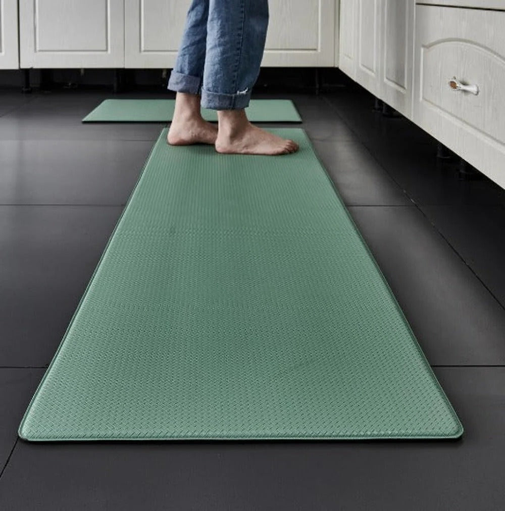 Cushioned Kitchen Floor Mat with Non Slip Base