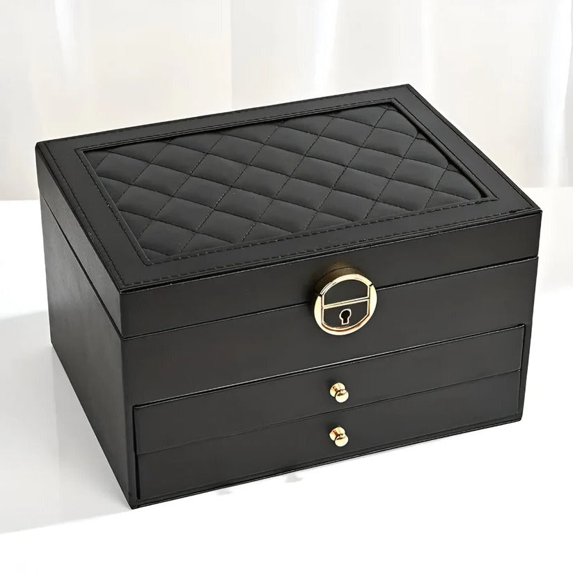 Multilayer jewellery Storage Organizer with Display Case Design