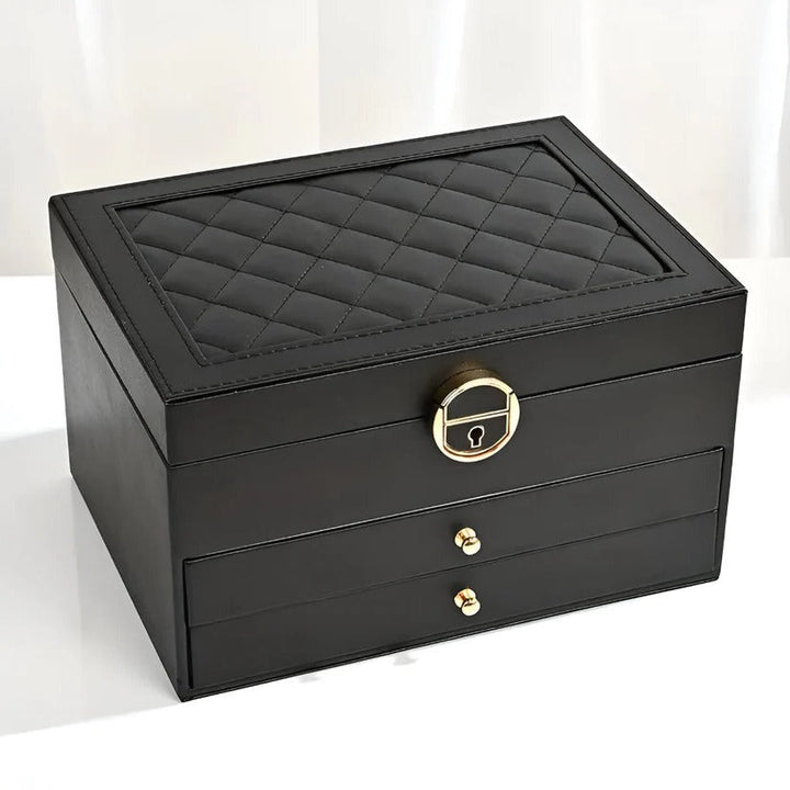 Multilayer jewellery Storage Organizer with Display Case Design