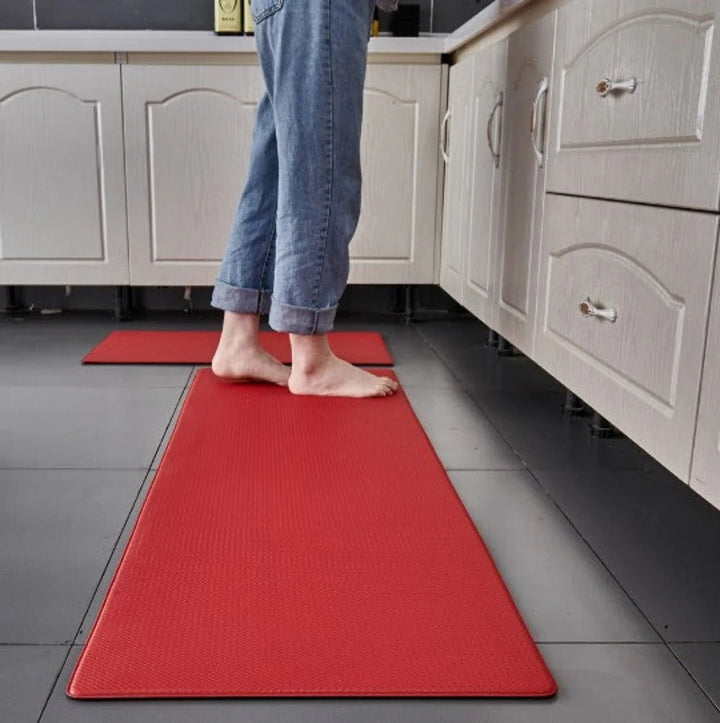 Cushioned Kitchen Floor Mat with Non Slip Base