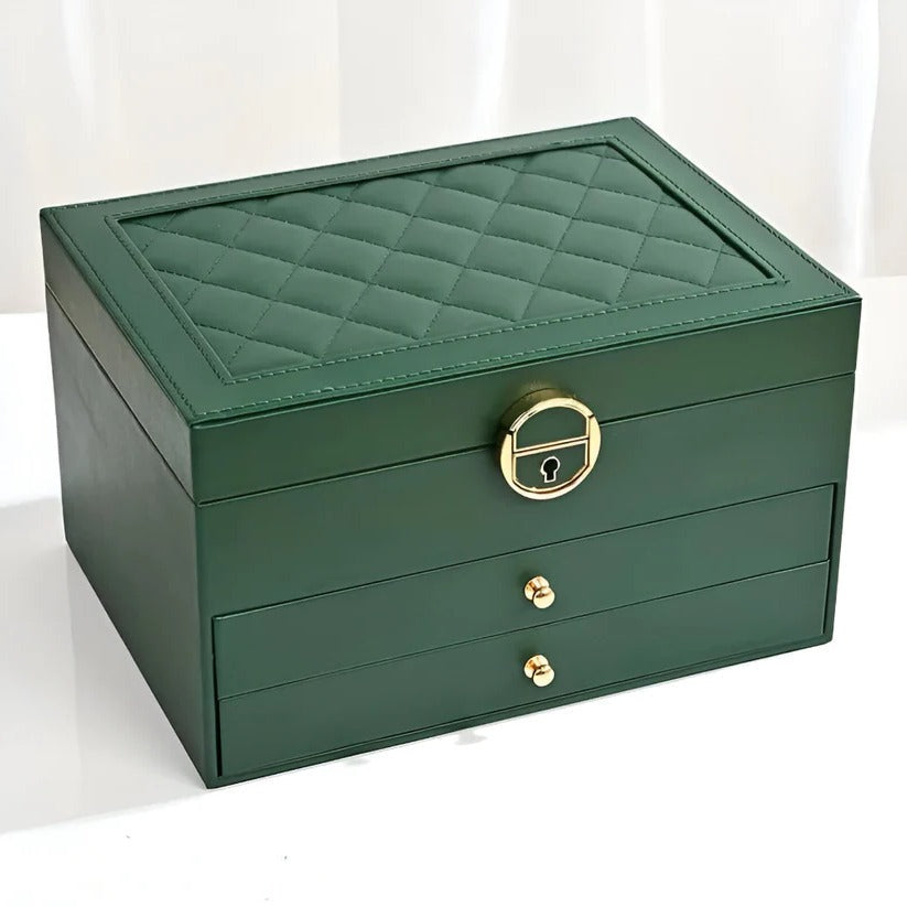 Multilayer jewellery Storage Organizer with Display Case Design